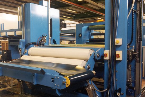 Winder for airlaid nonwovens